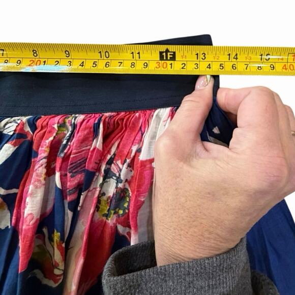 Retro Y2K Style Abercrombie & Fitch Tiered Floral Mini Skirt Coquette SZ Small - Picture 5 of 9